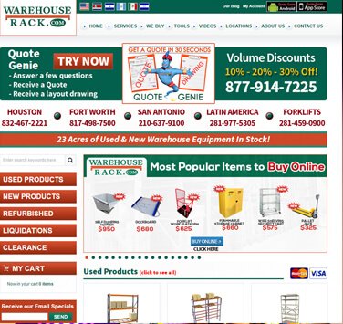 Search Marketing All Warehouse Rack